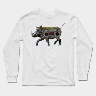 Walkie Talkie Warthog Long Sleeve T-Shirt